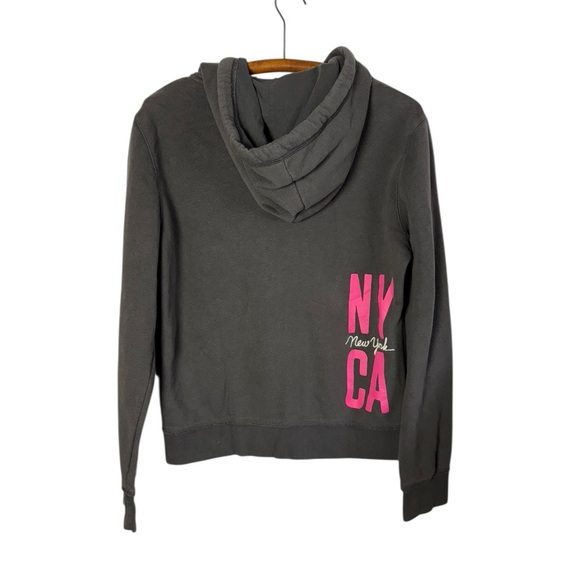 Aeropostale 87 Aero California Full Zip Appliqué Y2K Hoodie Sweatshirt XL - Picture 6 of 6